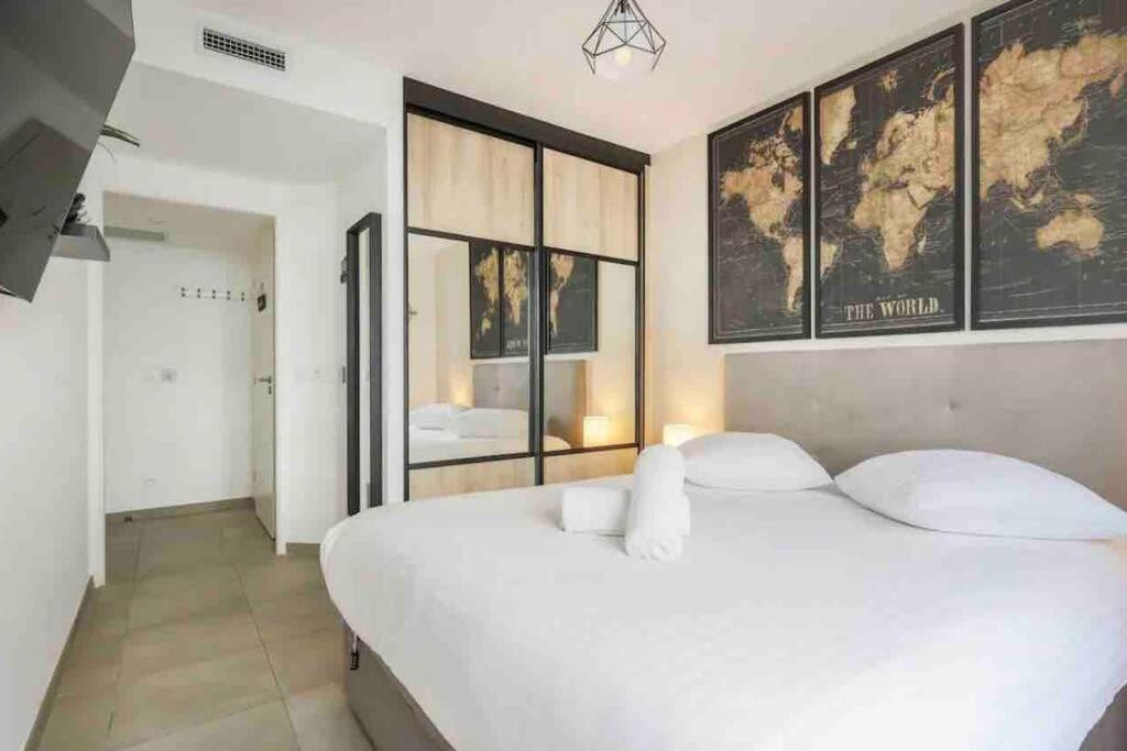 Logement Moderne Luxueux Parking Ac Cote De La Mer Νίκαια Εξωτερικό φωτογραφία